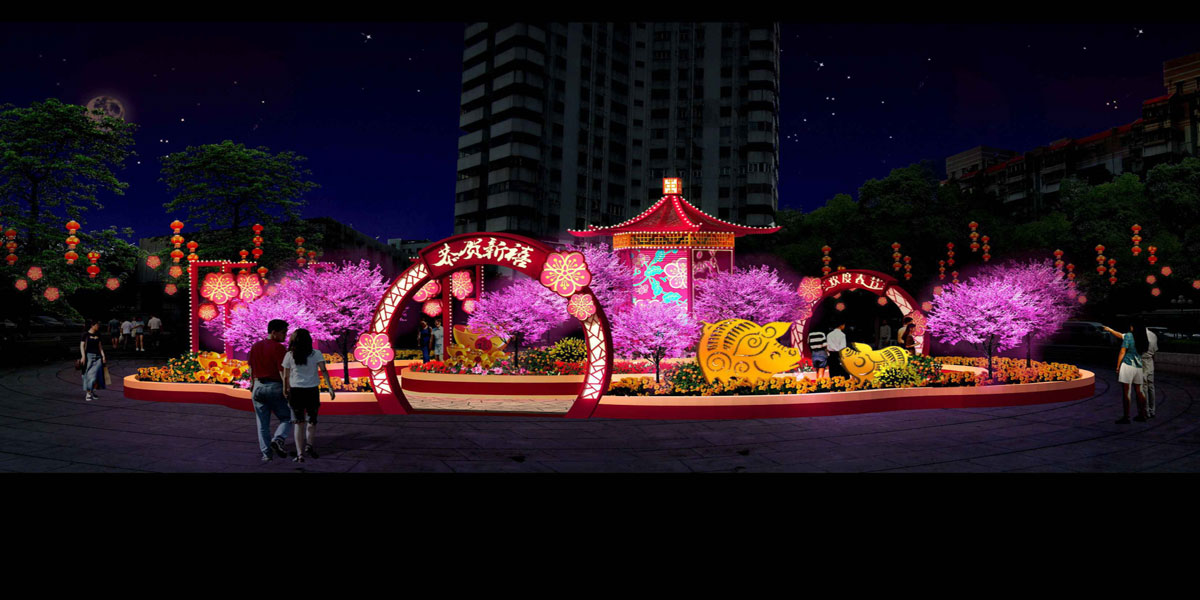 春節(jié)陳美搭建設(shè)計